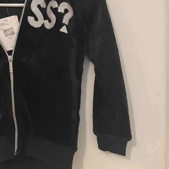 Girls fur hoodie - Picture 4 of 6